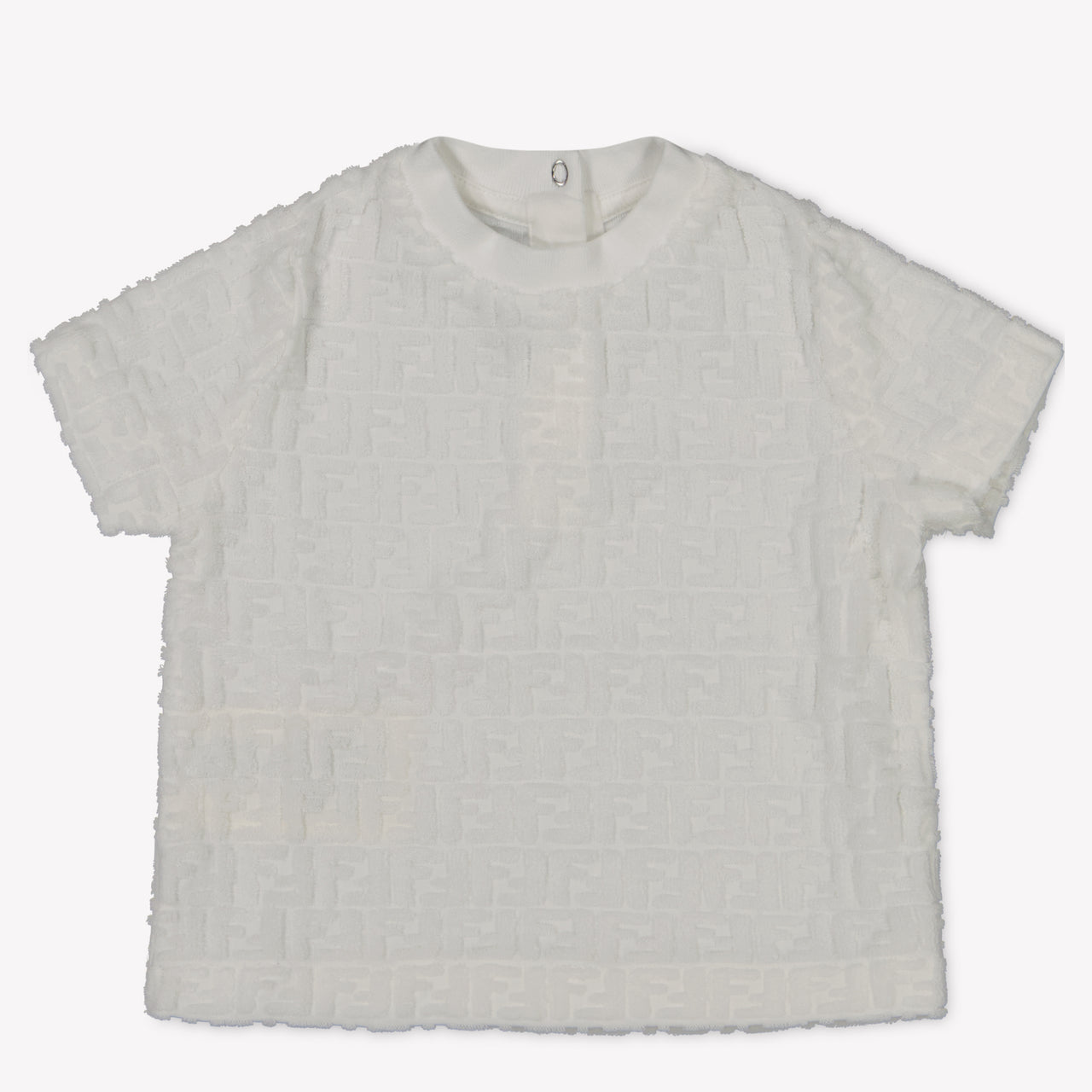 Fendi Bébé Unisexe T-shirt Blanc