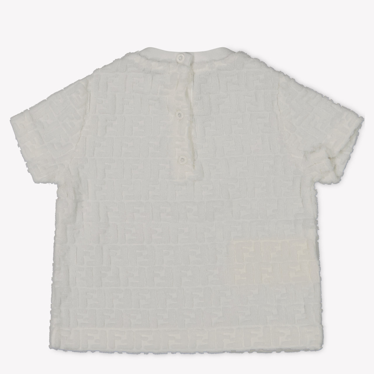 Fendi Bébé Unisexe T-shirt Blanc