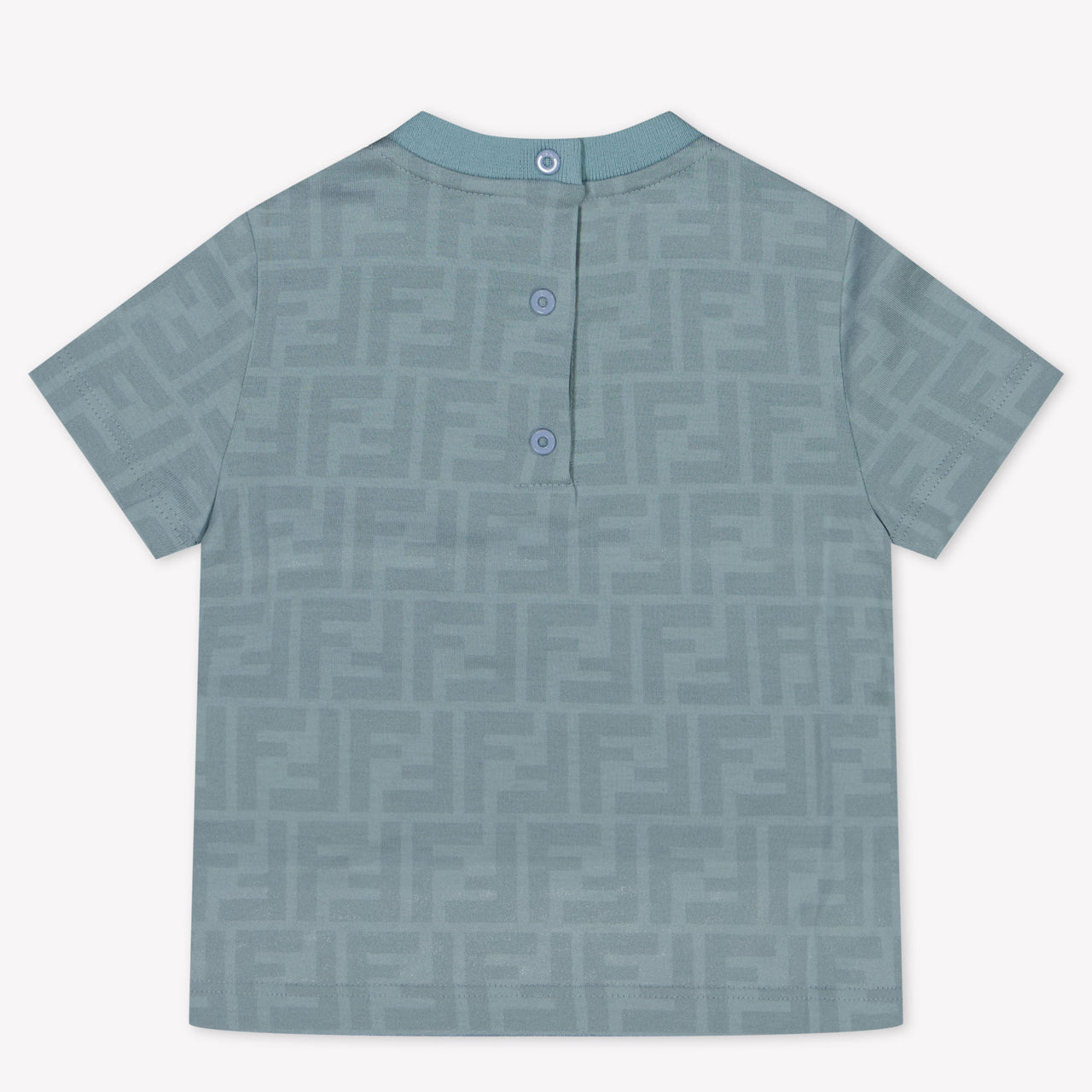 Fendi Bébé Garçons T-shirt Bleu Clair