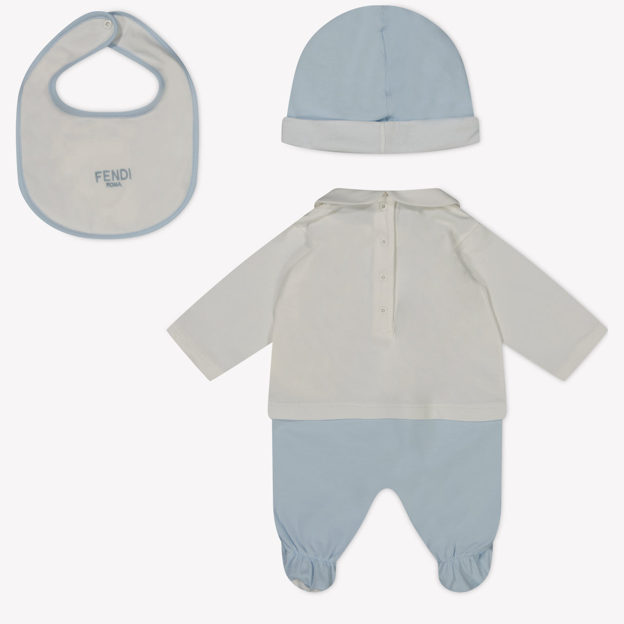 Fendi Bébé Unisexe Boîte en boîte Bleu Clair
