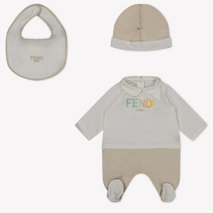 Fendi Bébé Unisexe Boîte en boîte Beige