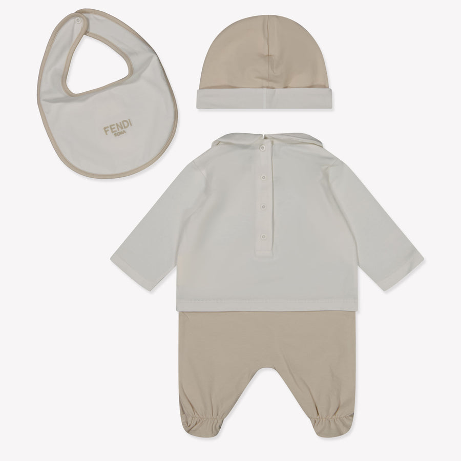 Fendi Bébé Unisexe Boîte en boîte Beige