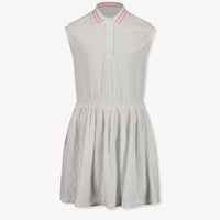 Fendi Enfant Filles Robe Blanc