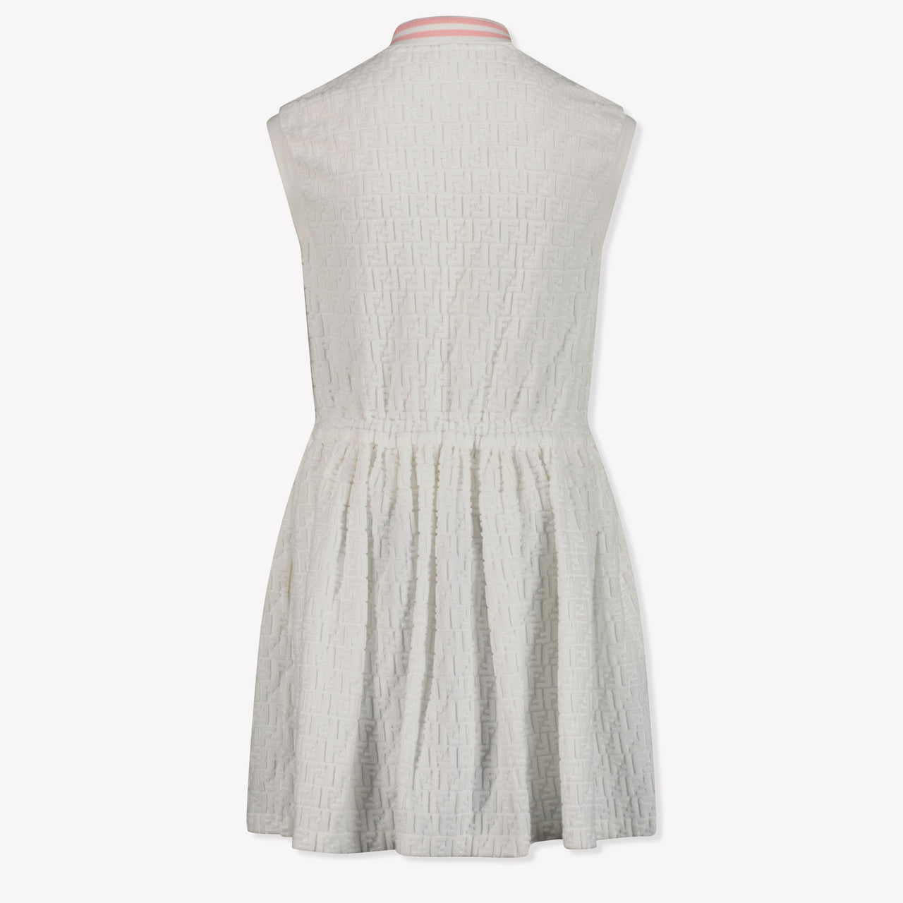 Fendi Enfant Filles Robe Blanc