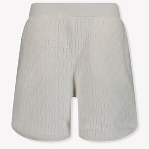 Fendi Kinder Unisex Shorts Weiß