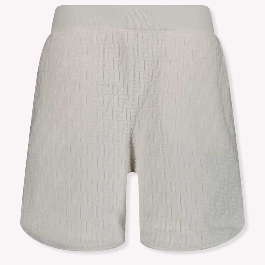 Fendi Kinder Unisex Shorts Weiß