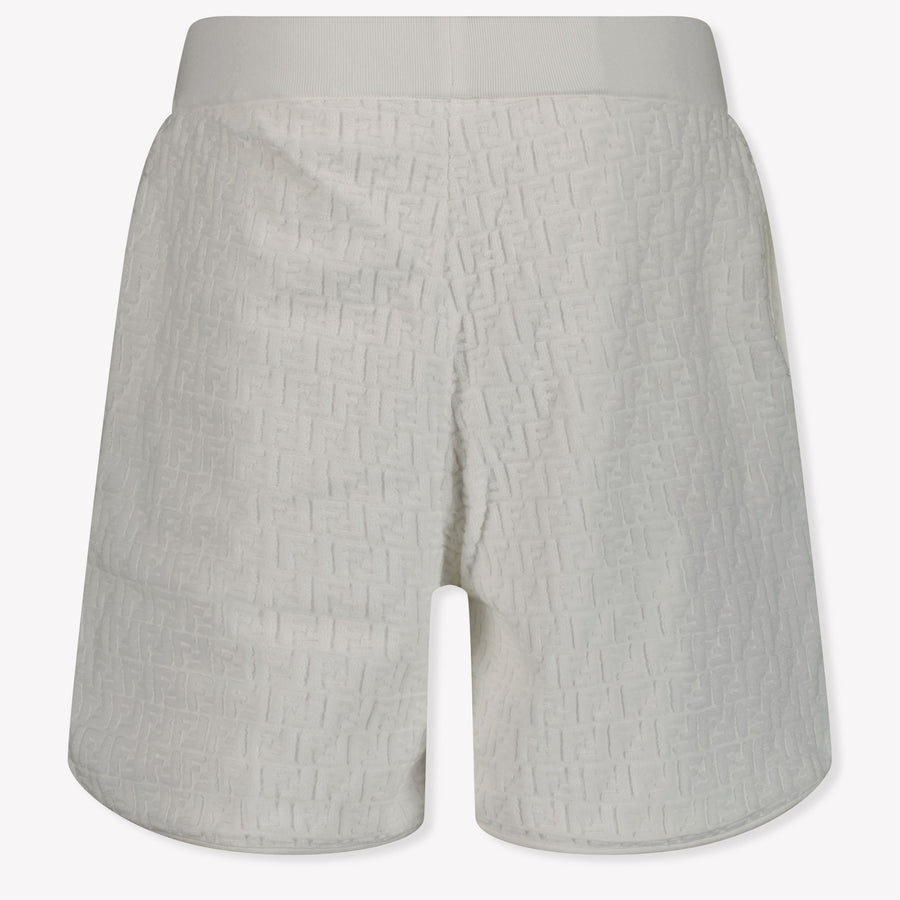 Fendi Kinder Unisex Shorts Weiß