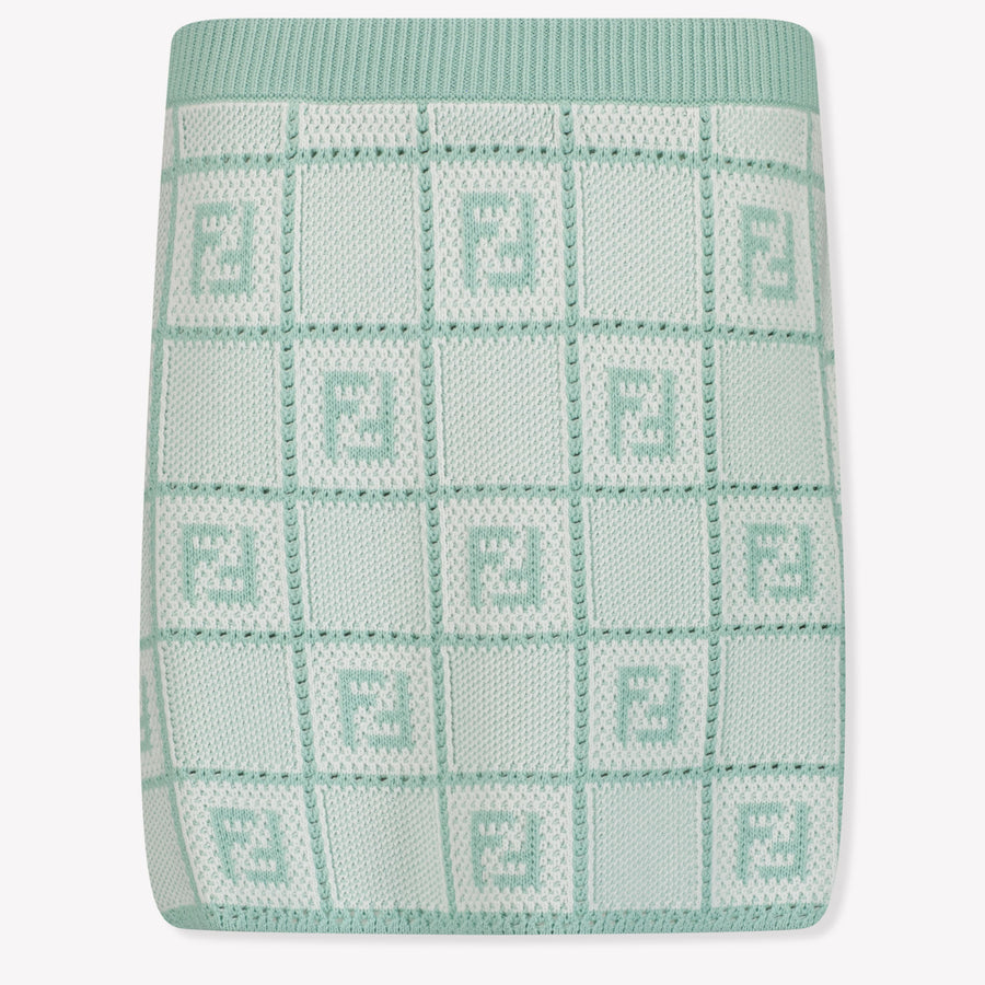 Fendi Enfant Filles Jupe Menthe