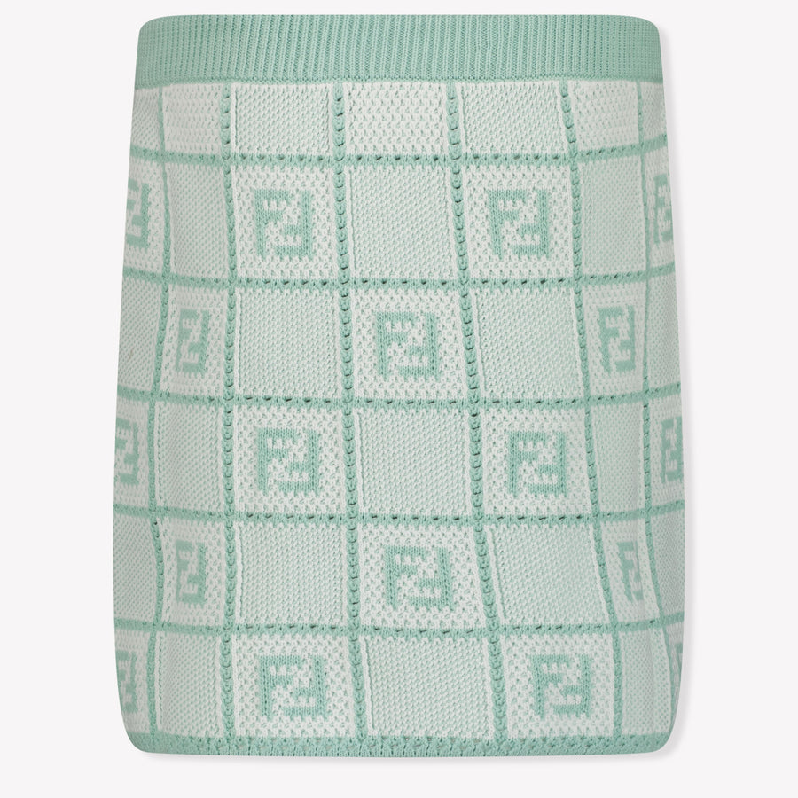 Fendi Enfant Filles Jupe Menthe