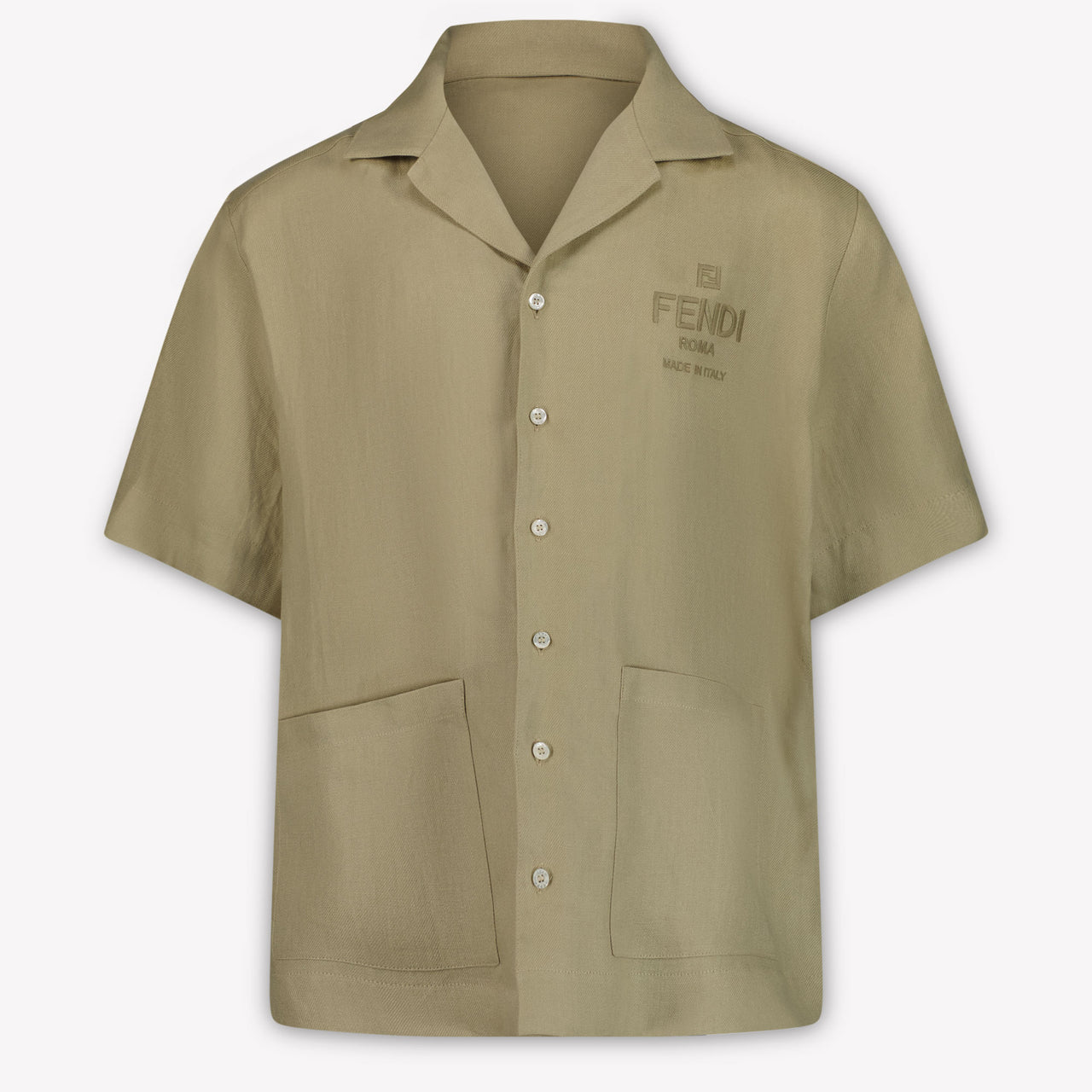 Fendi Enfant Garçons Chemisier Beige