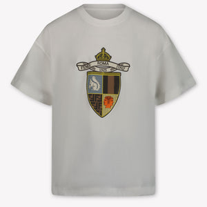 Fendi Enfant Garçons T-shirt Blanc