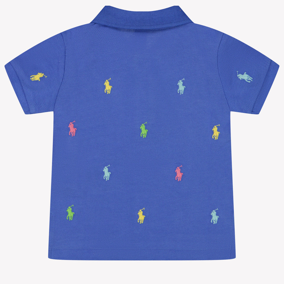 Ralph Lauren Bambino Ragazzi Polo Blu Cobalto