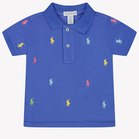 Ralph Lauren Bambino Ragazzi Polo Blu Cobalto