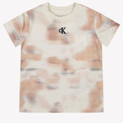Calvin Klein Baby Girls T-Shirt  Offwhite