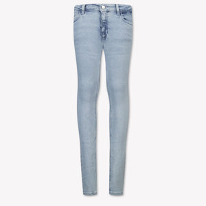 Calvin Klein Enfant Filles Jeans Bleu Clair