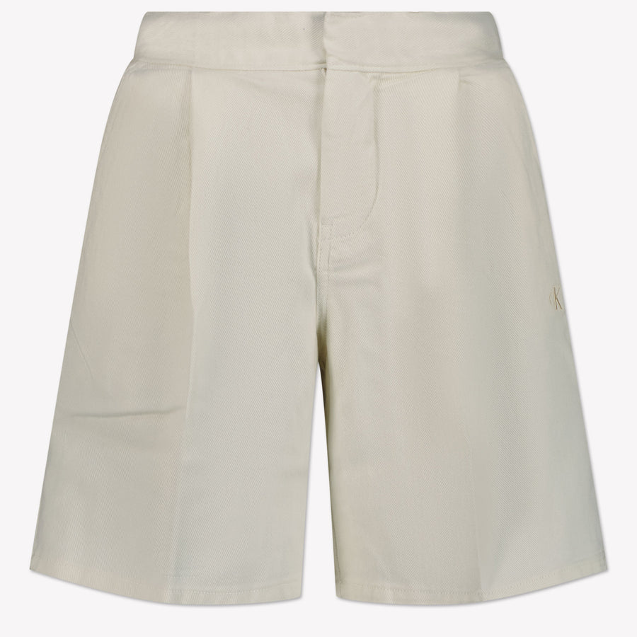 Calvin Klein Enfant Filles Shorts en blanc