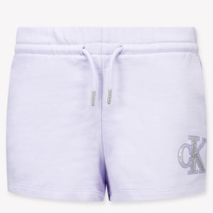 Calvin Klein Enfant Filles Short dans Lilas