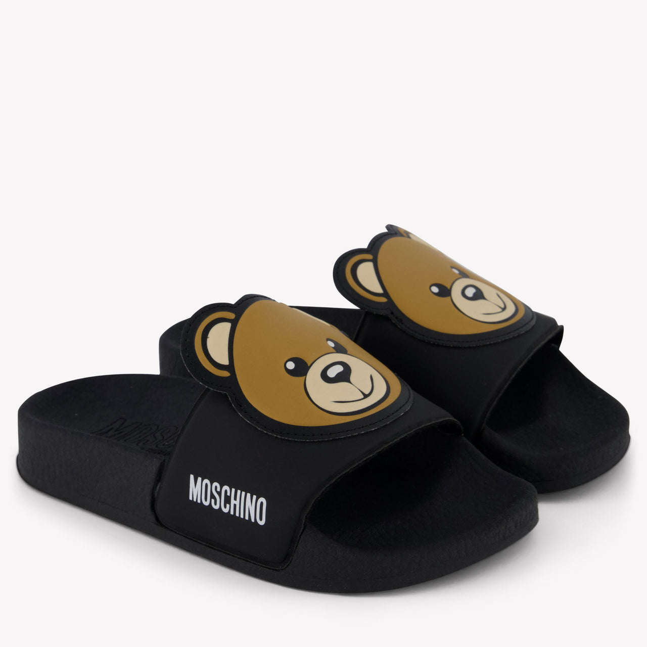 Moschino Unisexe Pantoufles dans Noir