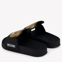 Moschino Unisexe Pantoufles dans Noir