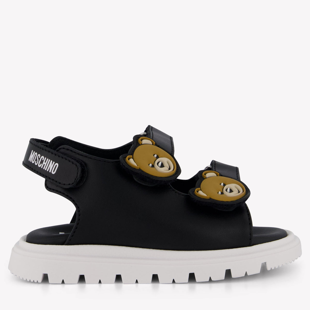 Moschino Unisex Sandalen Schwarz