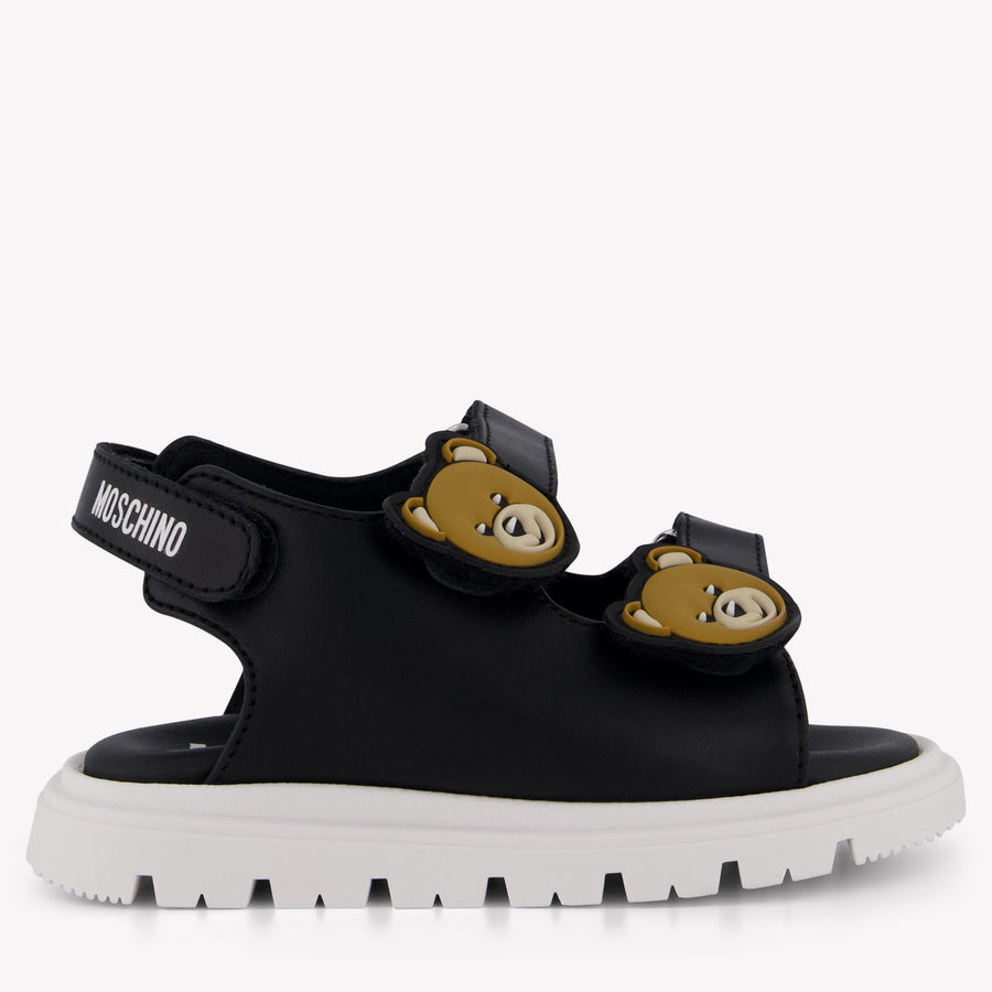 Moschino Unisex Sandalen Schwarz