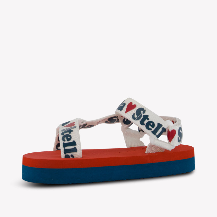 Stella McCartney Mädchen Sandalen Weiß