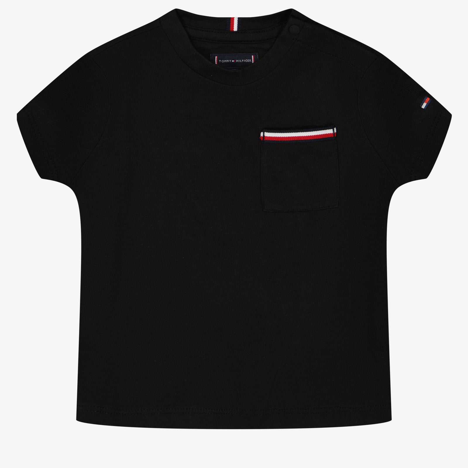 Tommy Hilfiger Baby Jungen T-Shirt in Schwarz