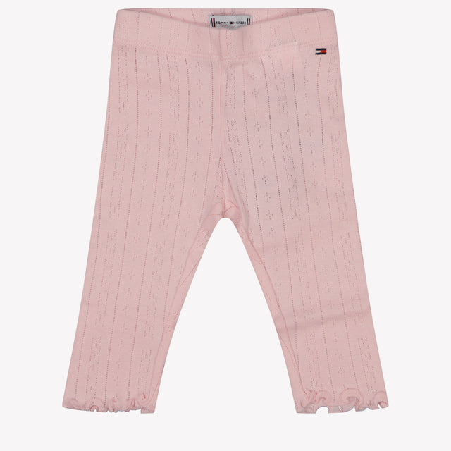 Tommy Hilfiger Bambino Ragazze Leggings in Rosa