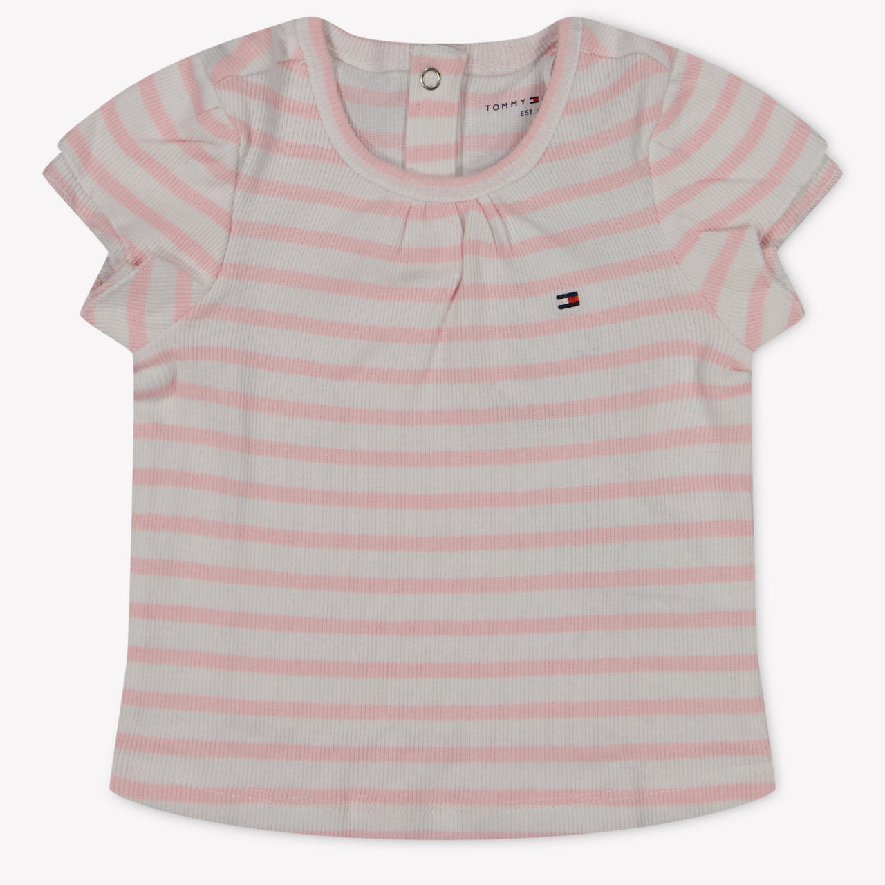 Tommy Hilfiger Bebé Chicas Camiseta en Blanco