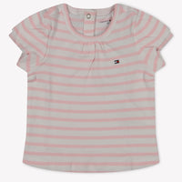 Tommy Hilfiger Bebé Chicas Camiseta en Blanco