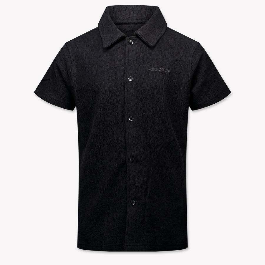 Airforce Enfant Garçons Chemisier Noir