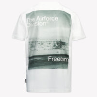 Airforce Enfant Garçons T-shirt Blanc