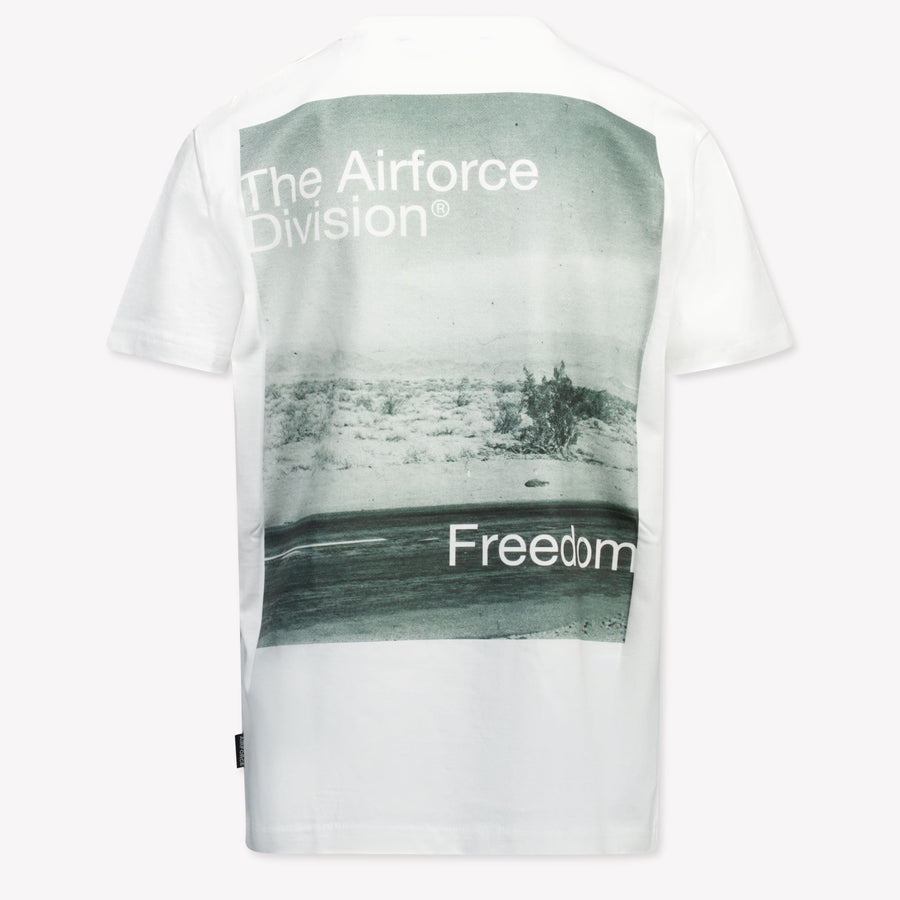 Airforce Enfant Garçons T-shirt Blanc