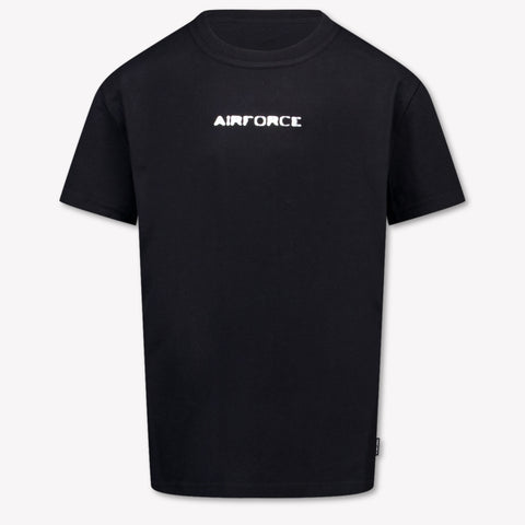 Airforce Ragazzo Ragazzi Maglietta dentro Nero