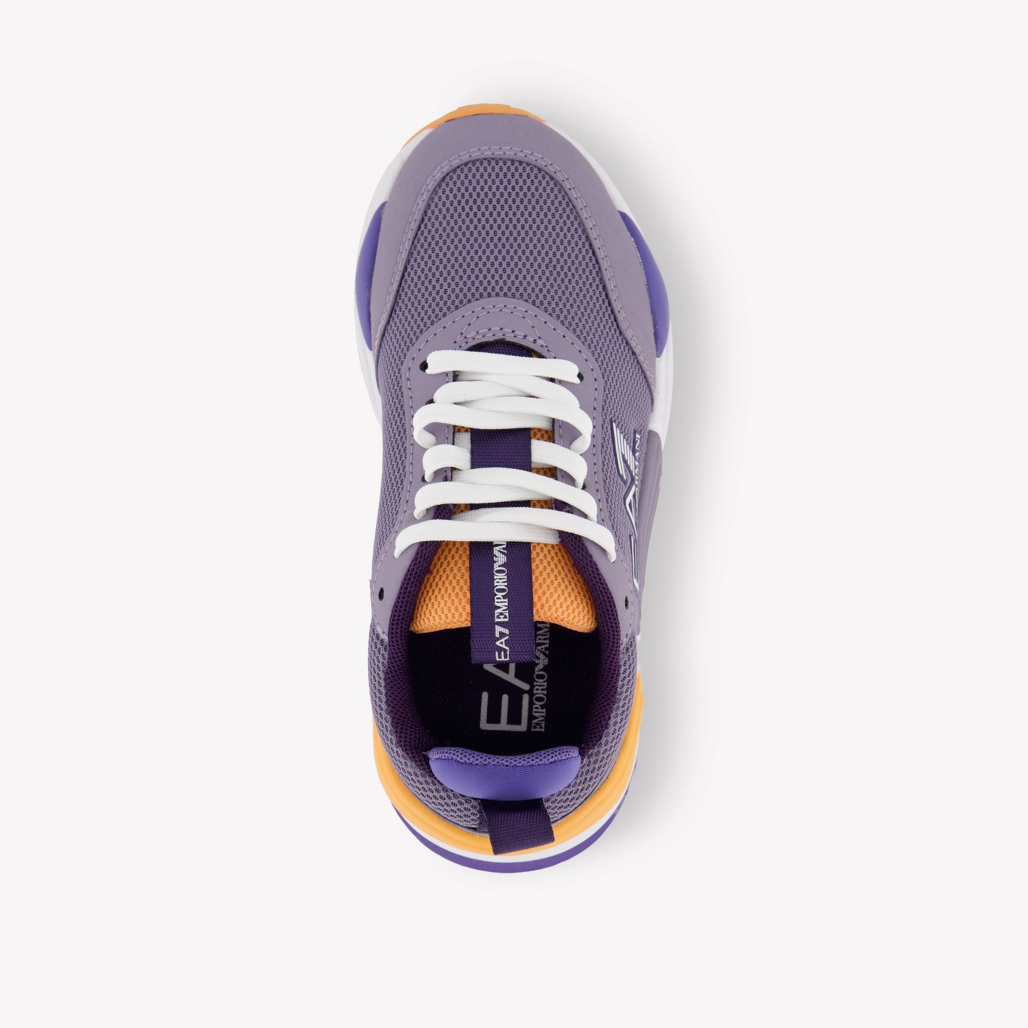 EA7 Garçons Baskets Lilas