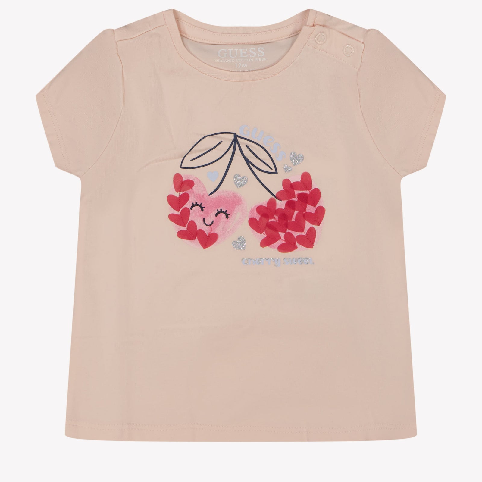 Guess Baby Mädchen T-Shirt in Hellrosa