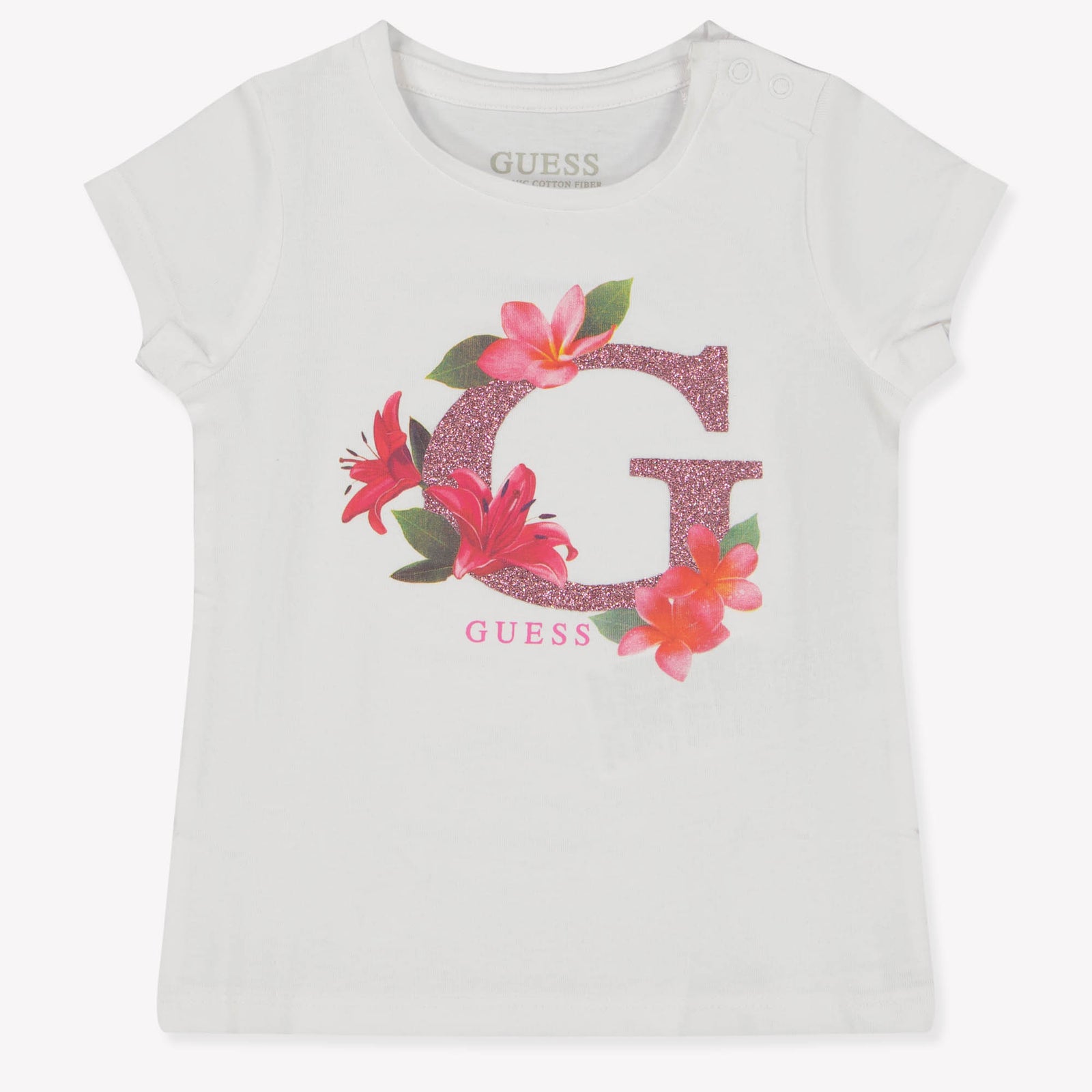 Guess Baby Mädchen T-Shirt in Weiß