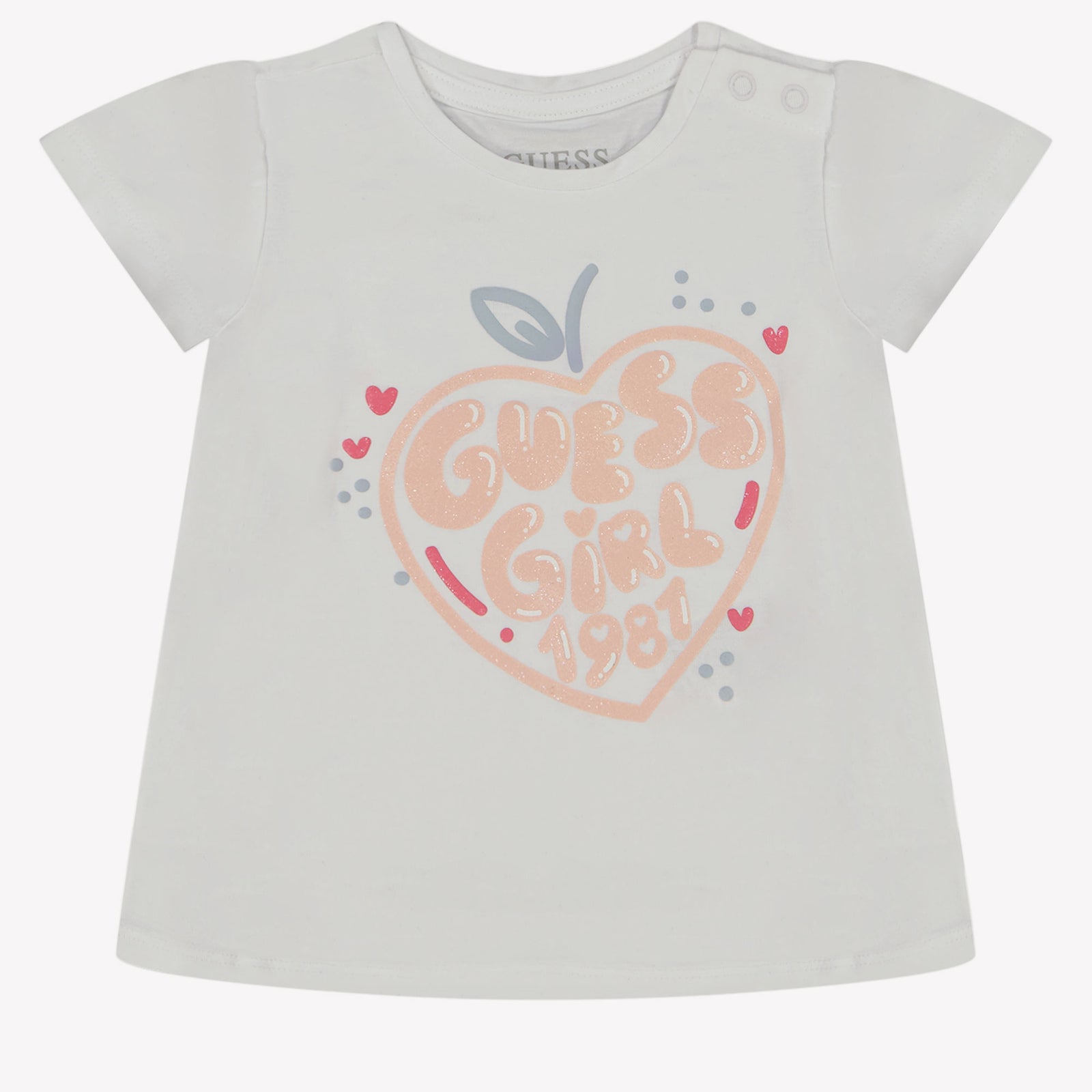 Guess Baby Mädchen T-Shirt in Weiß