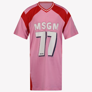 MSGM Enfant Filles Robe Rose