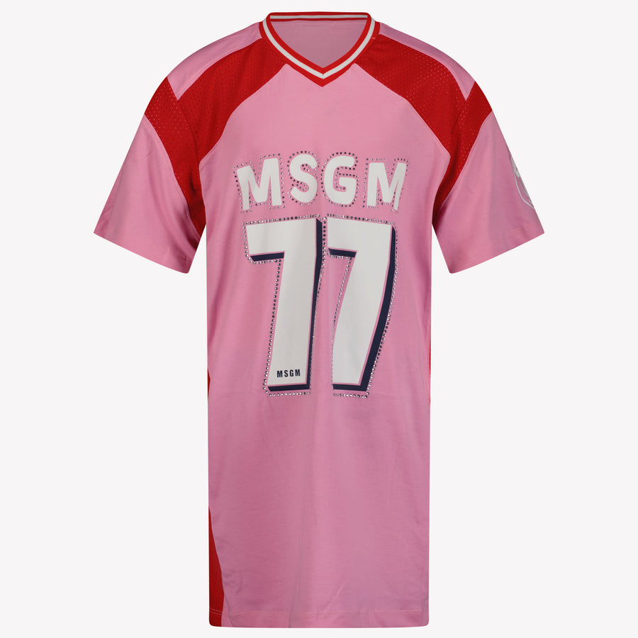 MSGM Enfant Filles Robe Rose