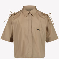 MSGM Enfant Filles Chemisier Beige