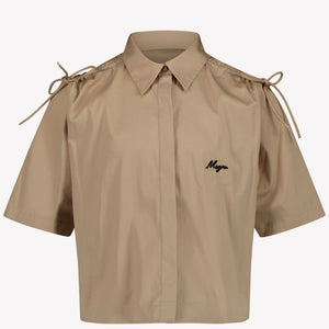 MSGM Enfant Filles Chemisier Beige