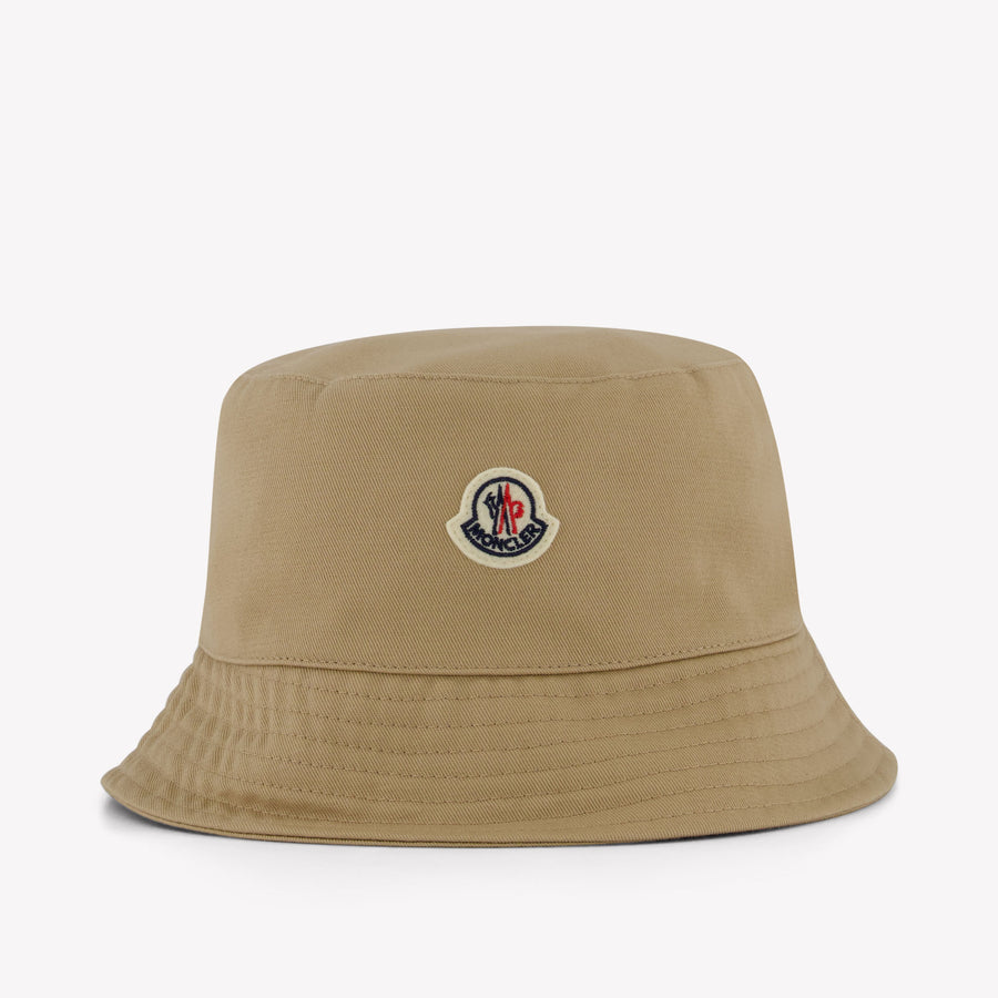 Moncler Unisex Kids Hat in Beige
