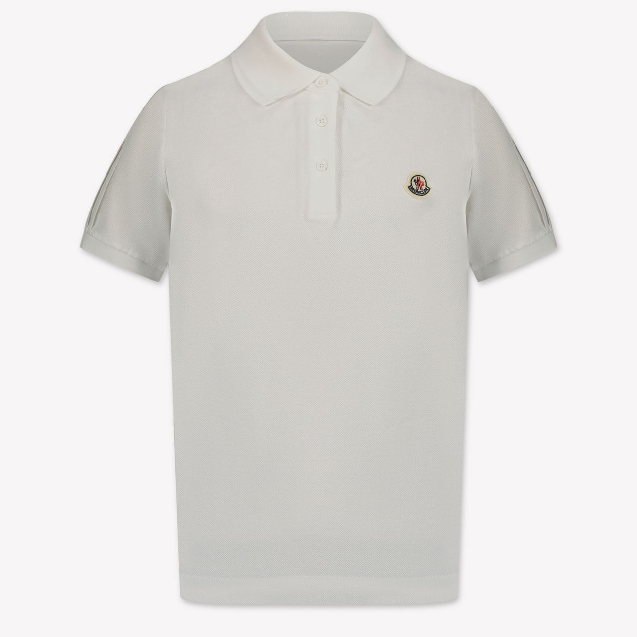 Moncler Enfant Filles Polo Blanc