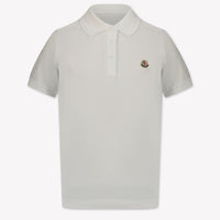 Moncler Enfant Filles Polo Blanc