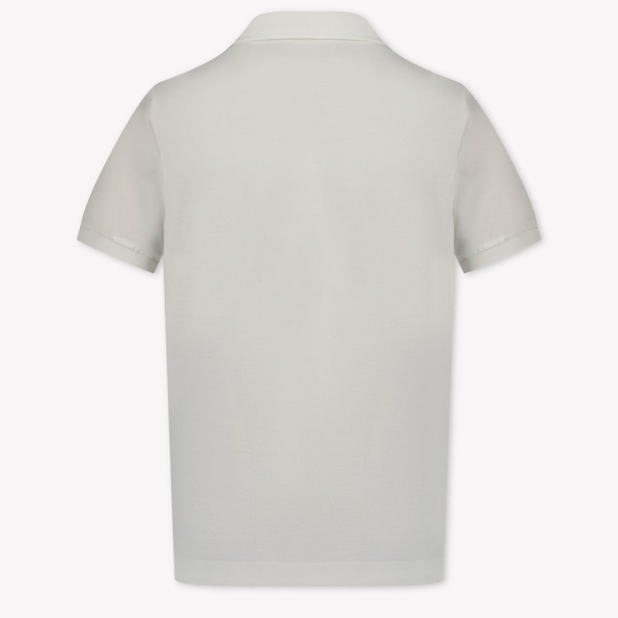 Moncler Enfant Filles Polo Blanc