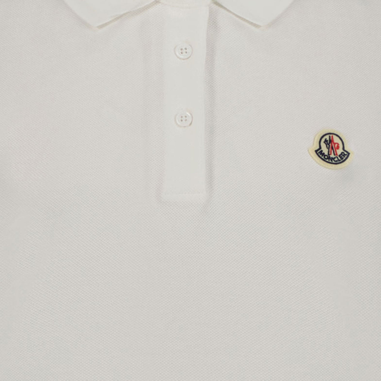 Moncler Enfant Filles Polo Blanc
