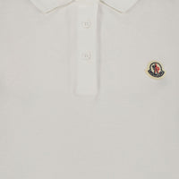 Moncler Enfant Filles Polo Blanc