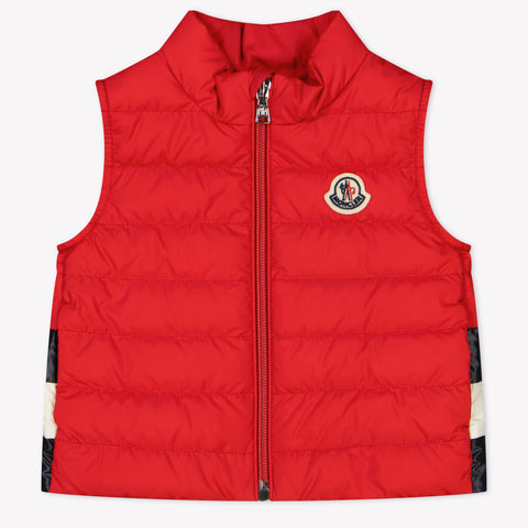 Moncler Cliff baby Ragazzi Calco più caldo in Rosso