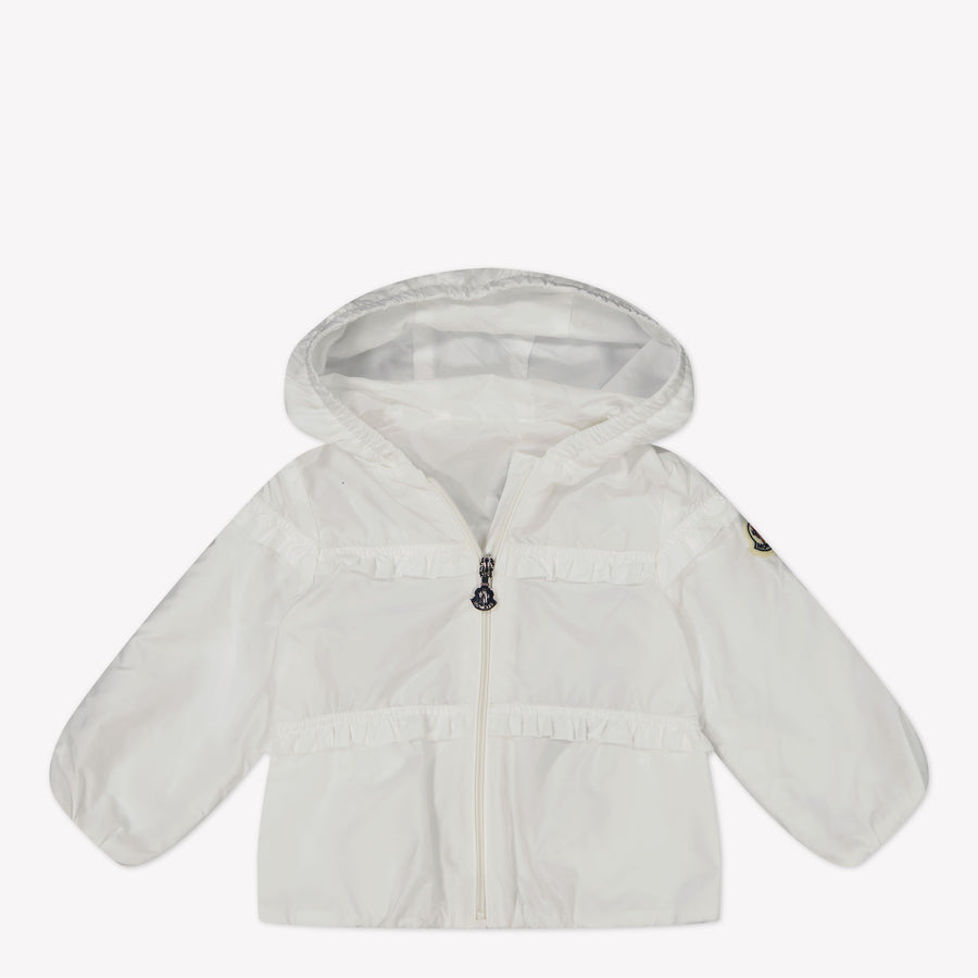 Moncler Hiti bébé Filles Veste d'été Blanc